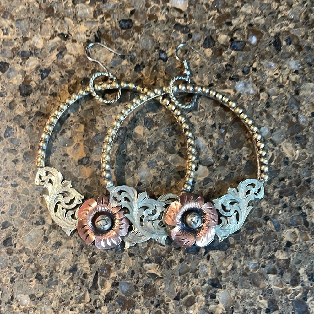 Rowdy Rose earrings